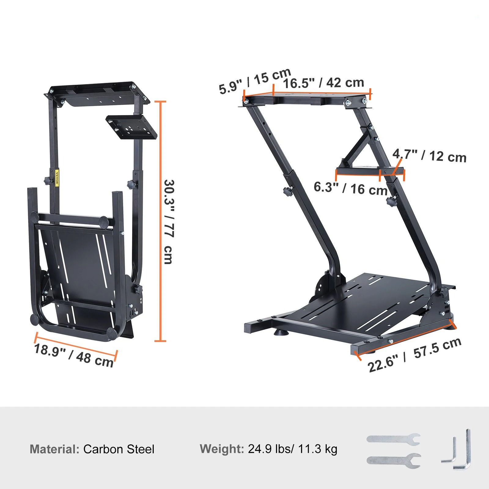 Steering Wheel Gaming - Adjustable Racing Simulator Cockpit Mount‑SIHAO Steering