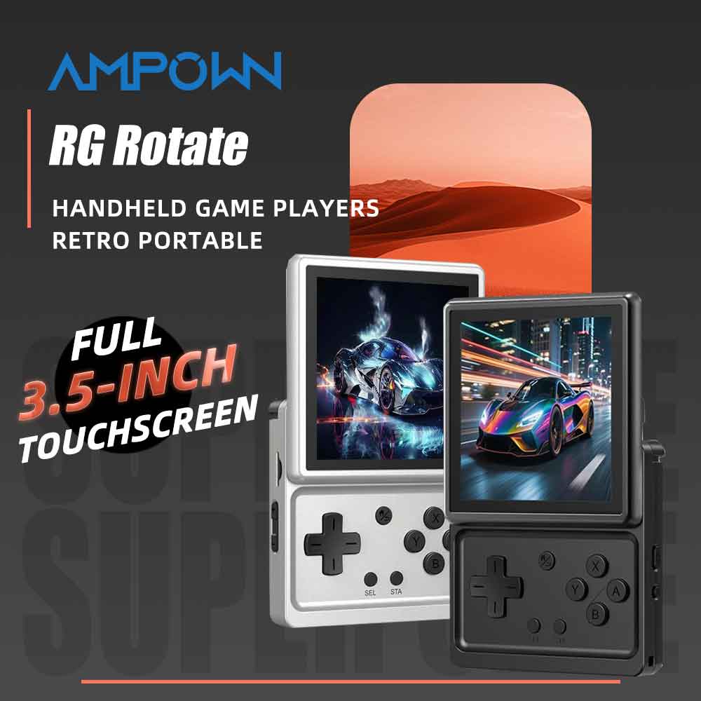 Gaming Console 5 Year Old - ANBERNIC RG Rotate Android Handheld Game