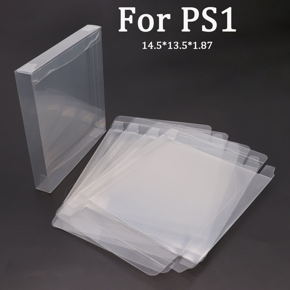 Gaming Console And Pc - 2/5/10/pc/Lot Transparent Clear PET Plastic Box