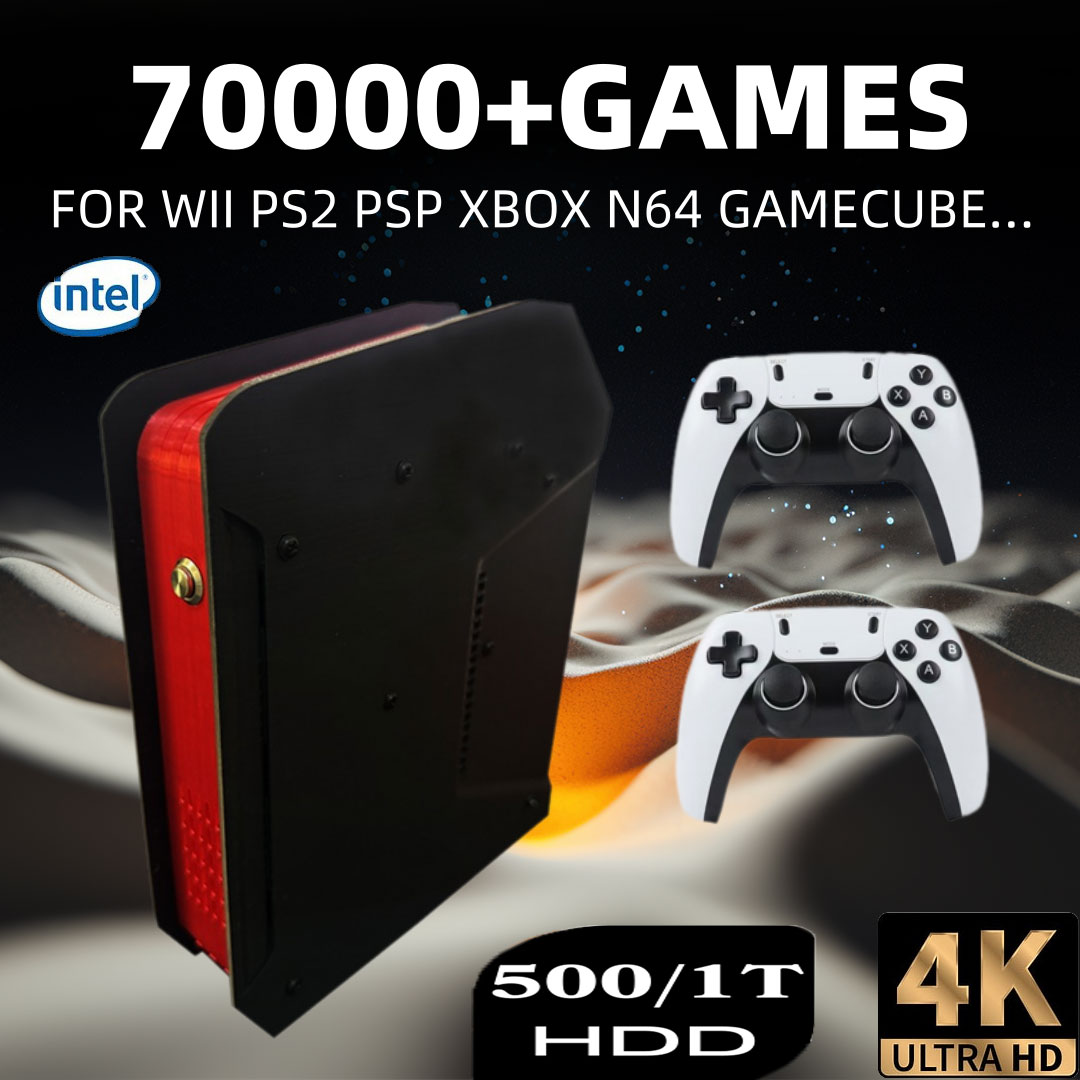 Gaming Console Emulator - X4 Retro Video Game Console With