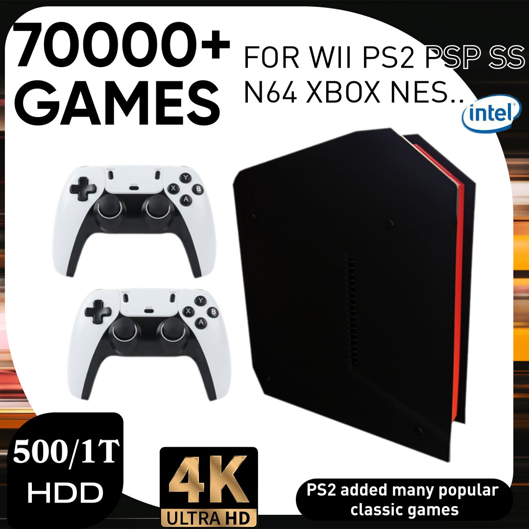 Gaming Console Emulator - X4 Retro Video Game Console With