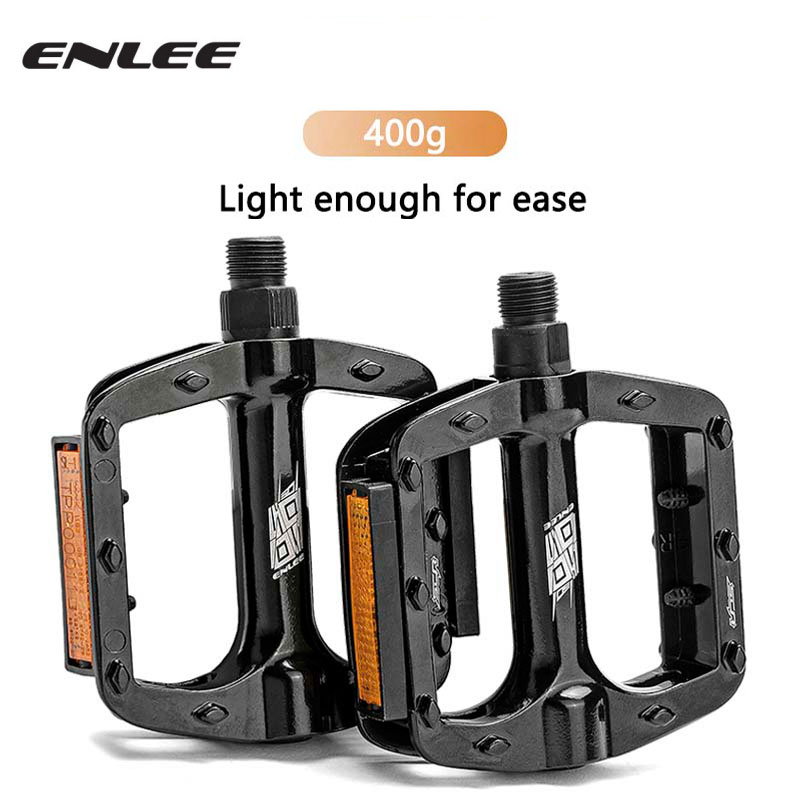 Racing Pedal Set - ENLEE Bicycle Pedals 3 Bearings Ultralight