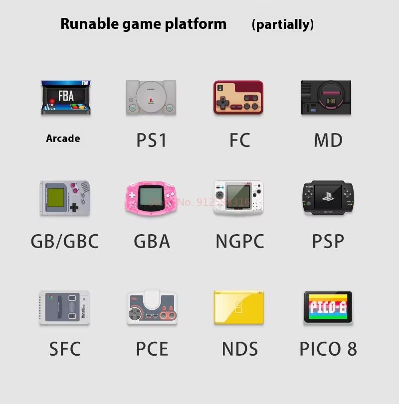GKD Pixel 2 Handheld Game Cons - Gaming Console Under 5000 评论和价格