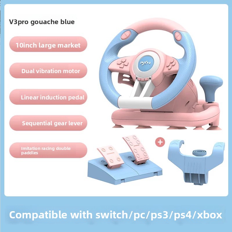 Pxn V3 Pro Gaming Steering Whe - Steering Wheel Gaming 评论和价格