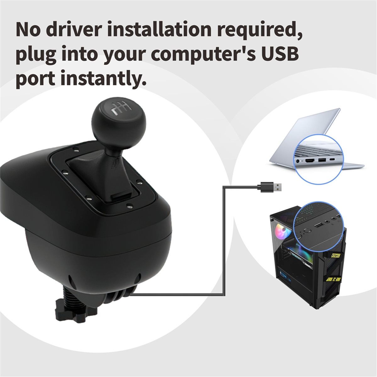 PC Gaming Steering Wheel H Shi - Steering Wheel Gaming 评论和价格