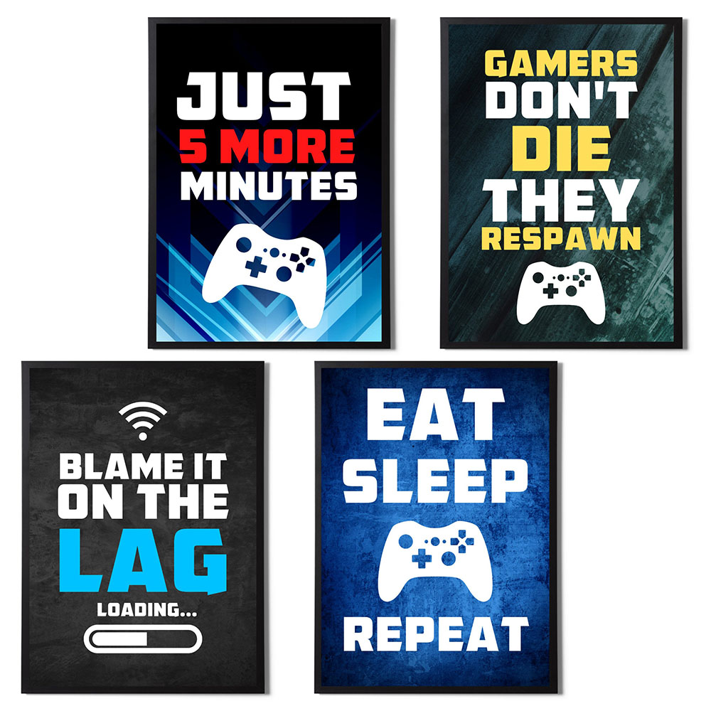 Gaming Quotes Art Painting Con - Gaming Console Quotes 评论和价格