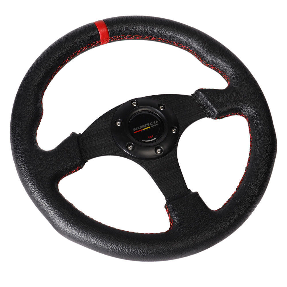 330mm/13 Inch Flat Steering Wh - Steering Wheel Gaming 评论和价格