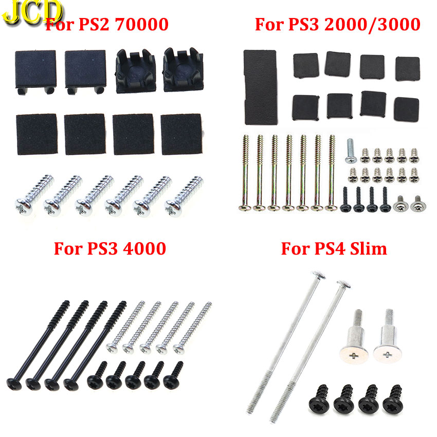 JCD For PS4 Slim Screws Screw  - Gaming Console And Pc 评论和价格