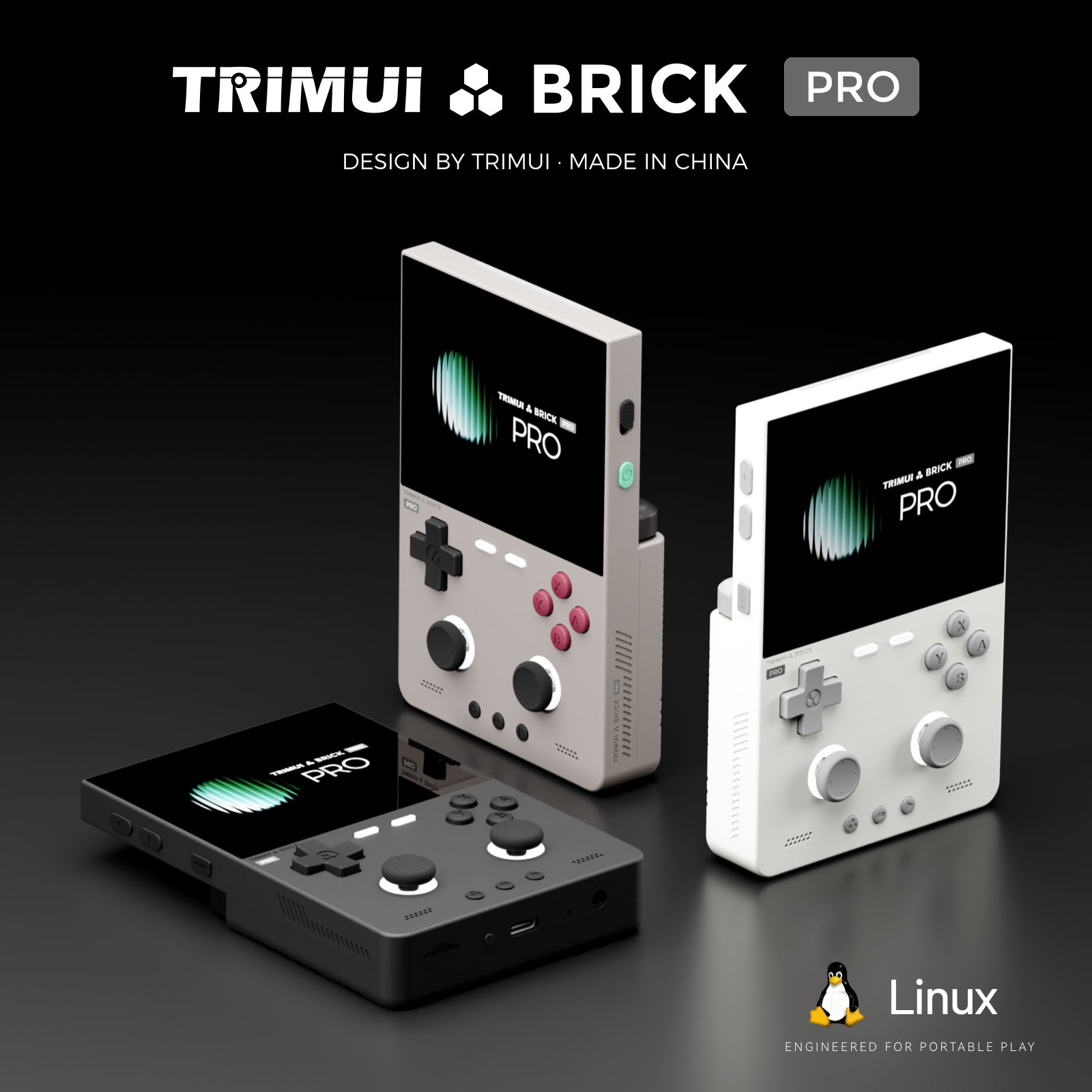 TRIMUI BRICK PRO Open Source L - Gaming Console Under 5000 评论和价格