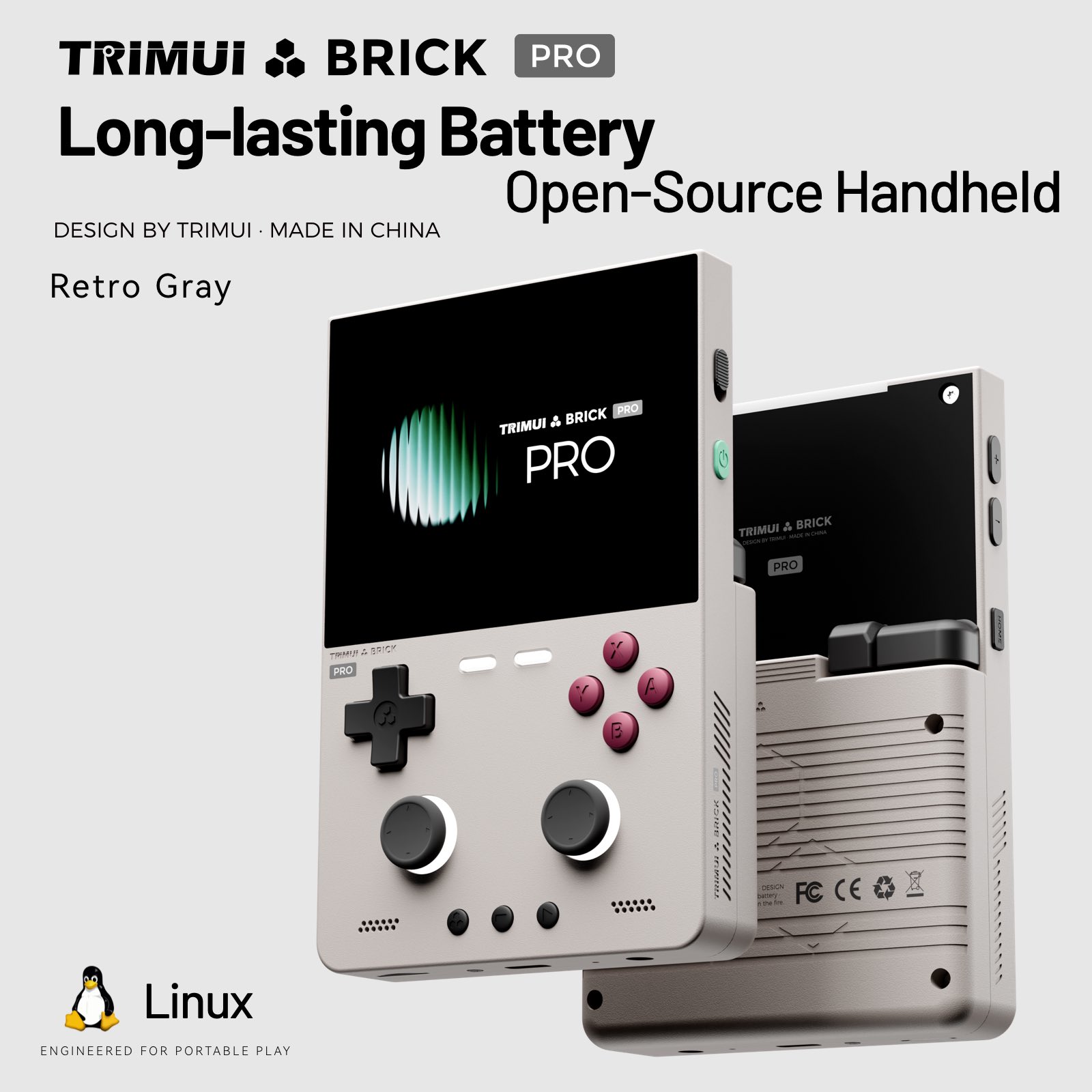 TRIMUI BRICK PRO Open Source L - Gaming Console Under 5000 评论和价格