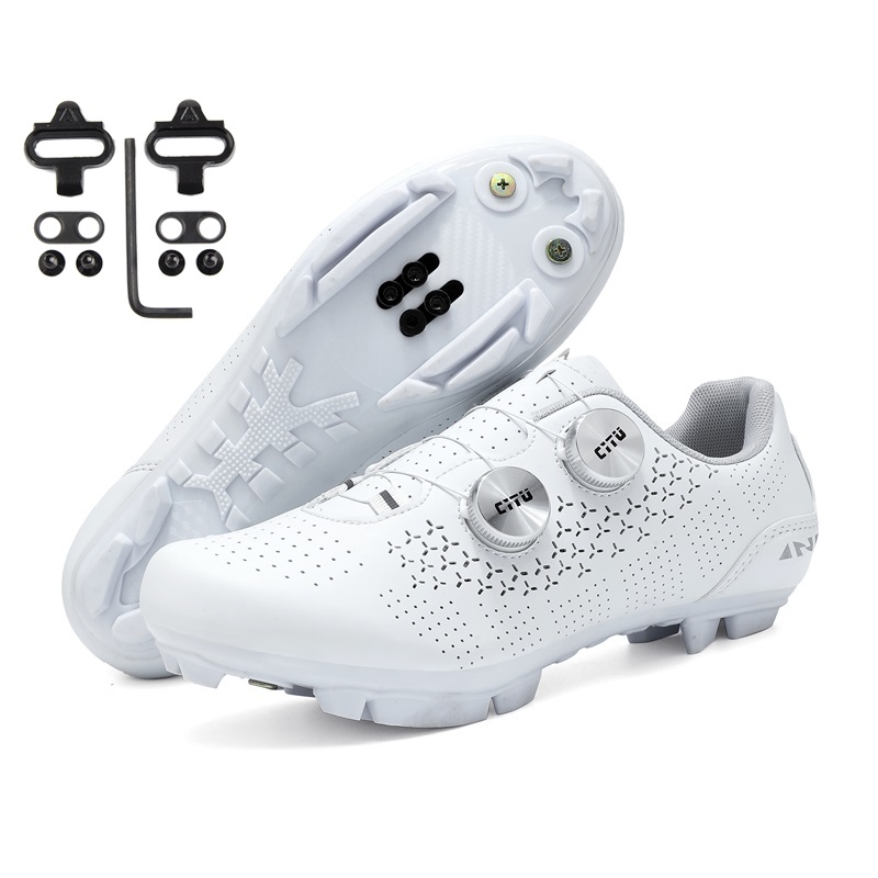 Mtb Cycling Shoes Man Cleats S - Racing Pedal Set 评论和价格
