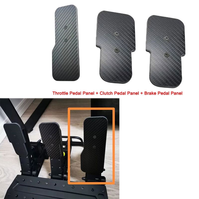 Simulated Racing Game Carbon F - Racing Pedal Set 评论和价格