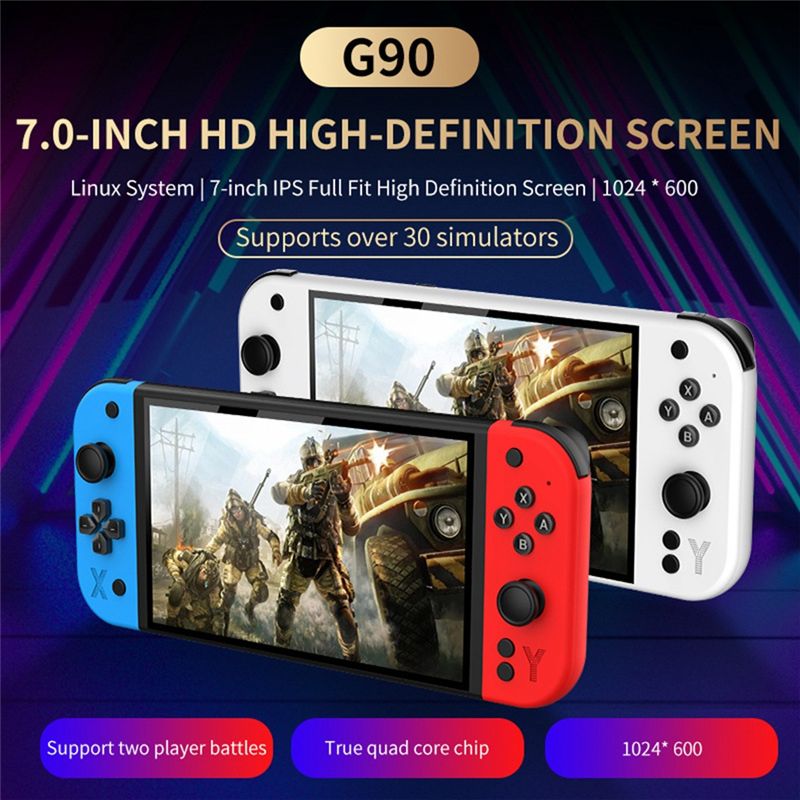 Hot-G90 Portable Handheld Game - Gaming Console G90 评论和价格