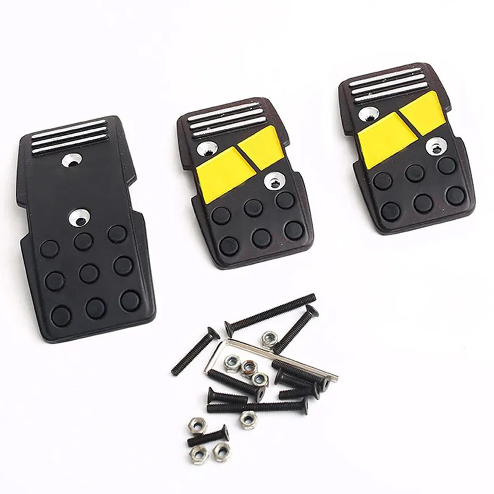 3pcs Manual Car Pedals Racing  - Racing Pedal Set 评论和价格