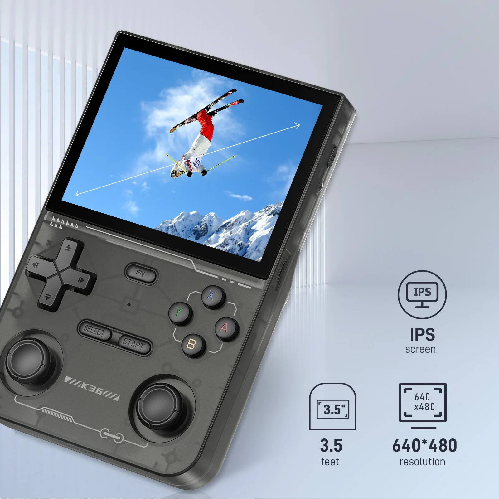 GAMINJA K36 3.5Inch IPS Screen - Gaming Console K36 评论和价格