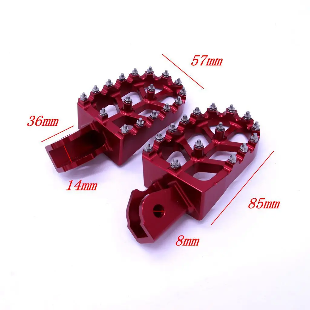 USERX Universal Motorcycle Bik - Racing Pedal Set 评论和价格