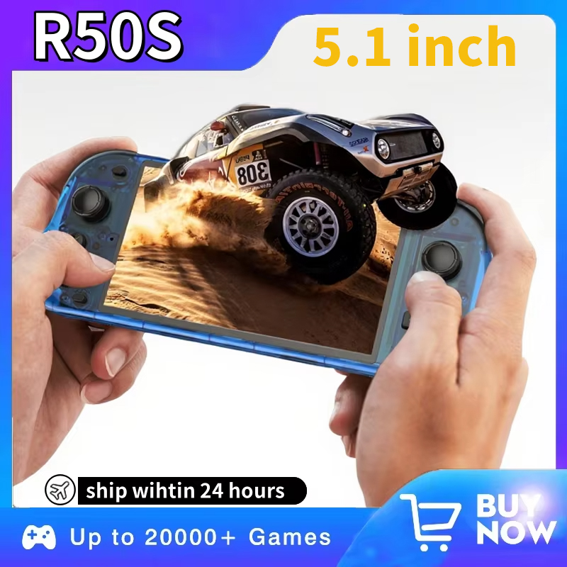 5.1inch New R50S Retro Handhel - Gaming Console Emulator 评论和价格