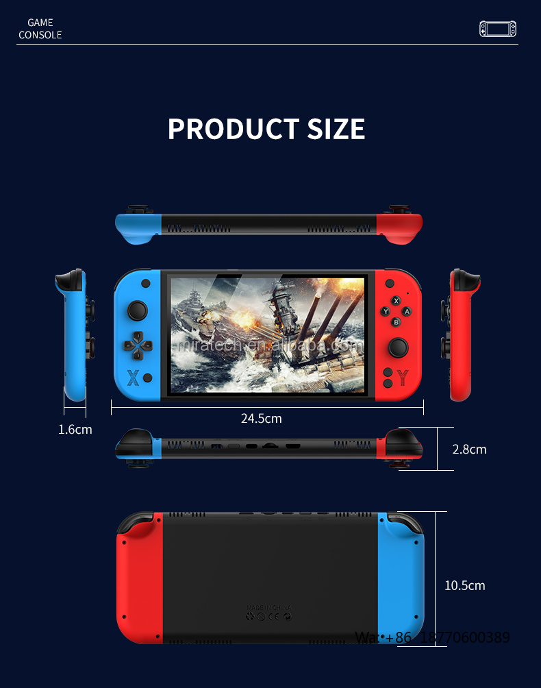 G90 Handheld Game Console 7-In - Gaming Console G90 评论和价格
