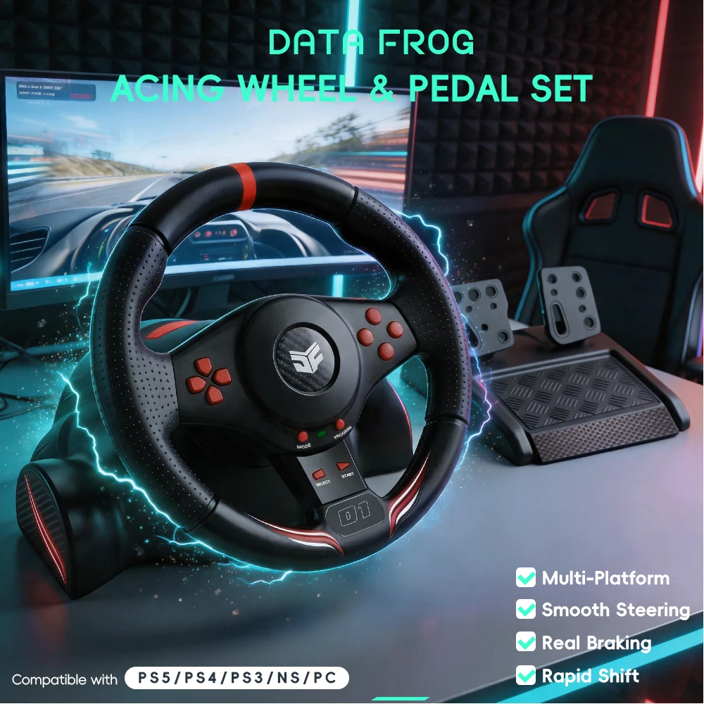 Data Frog 270 Degree Gaming Ra - Steering Wheel Gaming 评论和价格