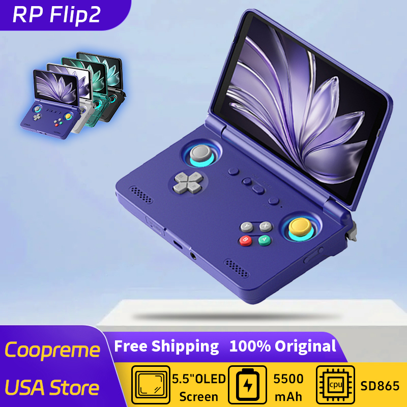 Retroid Pocket Flip2 SD865 5.5 - Gaming Console Under 5000 评论和价格