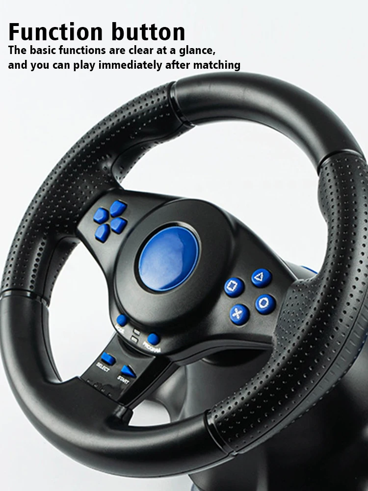 DATA FROG Racing Steering Whee - Steering Wheel Gaming 评论和价格