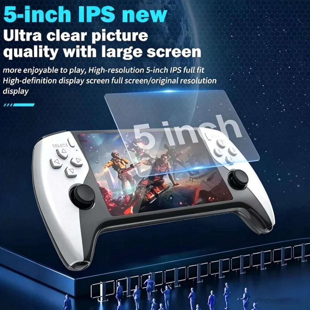 SF3500 5 inch Handheld Game Co - Gaming Console Emulator 评论和价格
