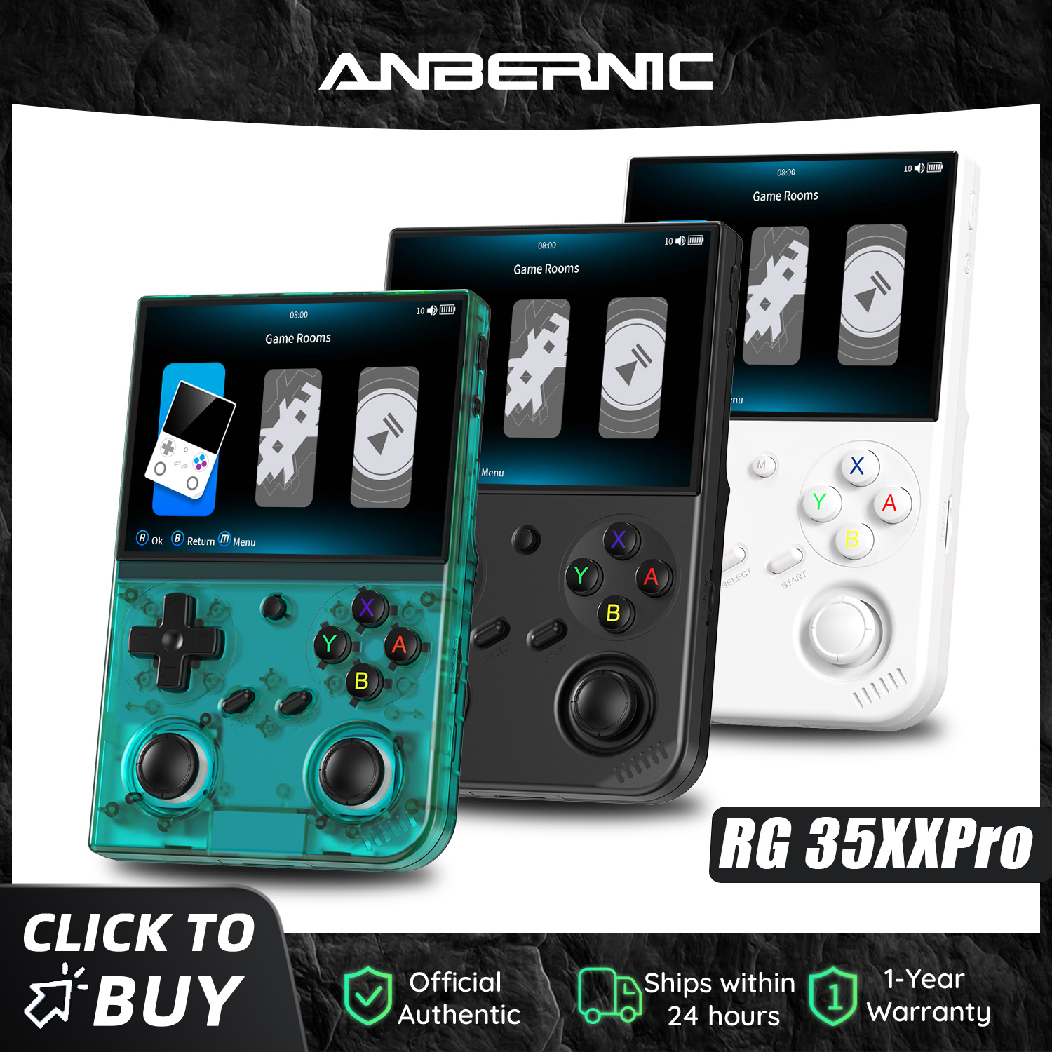 Anbernic RG 35XXPRO 64 Bit Han - Gaming Console Under 5000 评论和价格